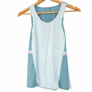 Lucky in Love Sky Blue Athletic Top (NWT)